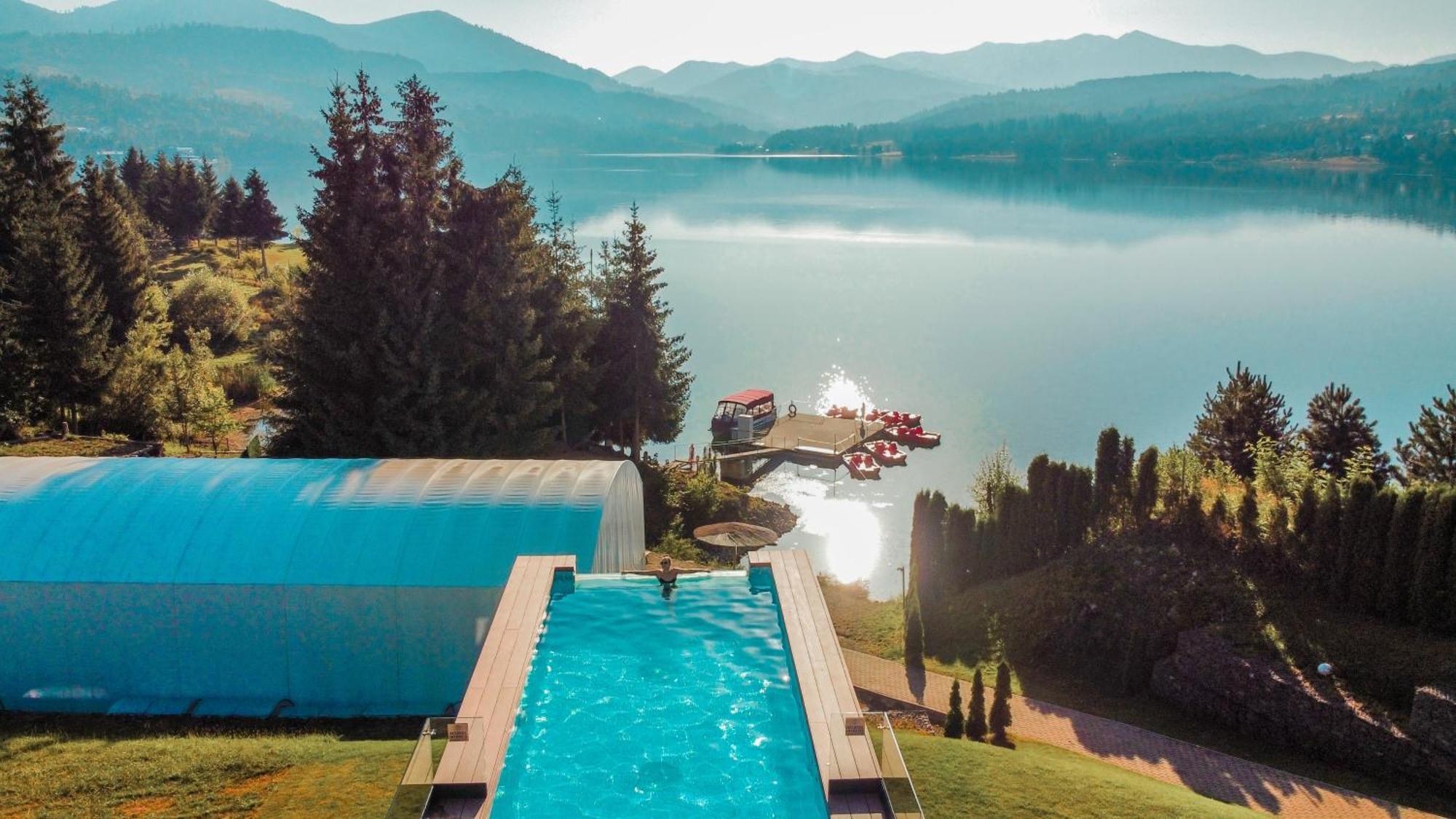 Hotel Roser House Boutique - Pe Malul Lacului Colibiţa Buitenkant foto